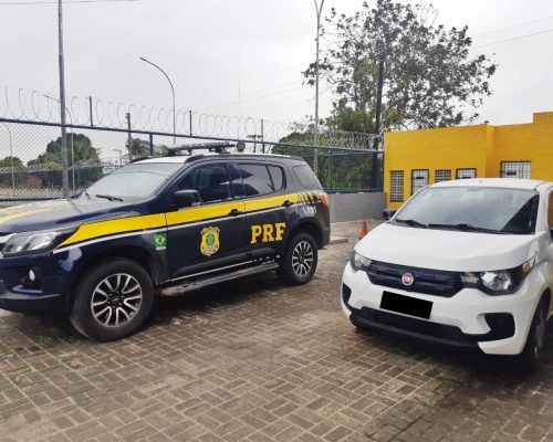 Veículo roubado há cinco dias é recuperado pela PRF na Paraíba