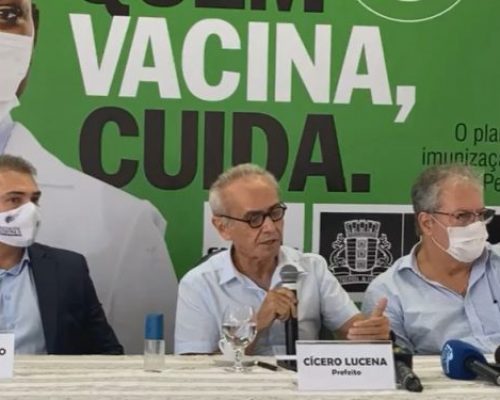 Cícero anuncia adesão ao consórcio nacional para adquirir vacinas contra a Covid-19