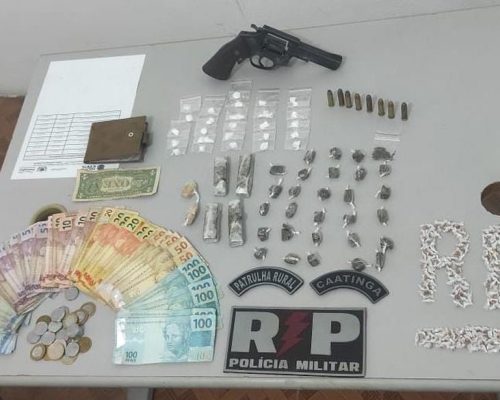Polícia prende suspeito e apreende menor por tráfico de drogas na Paraíba
