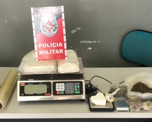 Polícia apreende mais de dois quilos de drogas em Campina Grande
