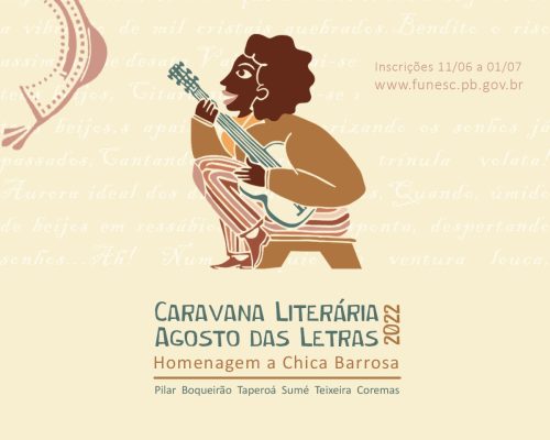 Funesc lança edital para selecionar propostas para programação da Caravana Agosto das Letras 2022